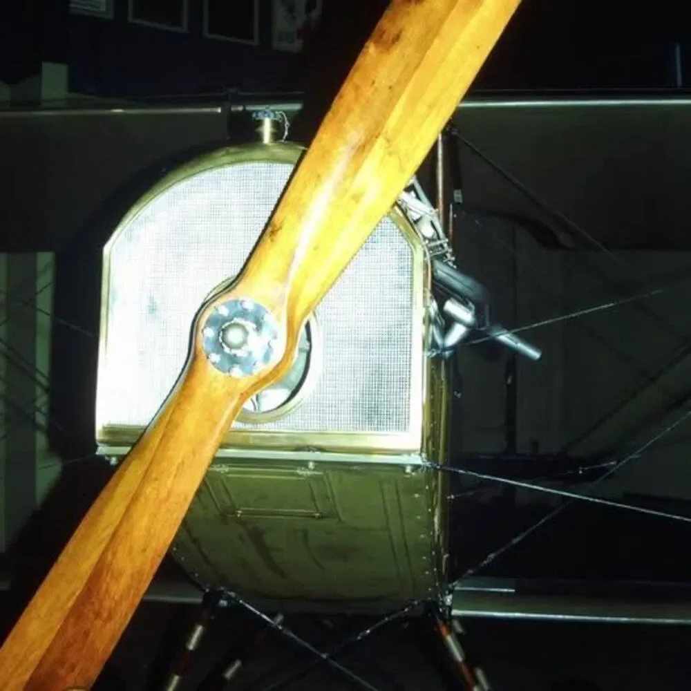 1980s 35mm Slide Aviation - Curtiss JN-4D